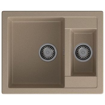 Кухонная мойка GranFest QUADRO 610K, песок