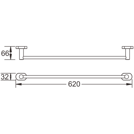 Полотенцедержатель BELZ B90101, черный, артикул B90101