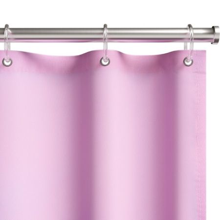 Шторка для ванной комнаты, розовая, TRENDY, артикул FOR-TR095