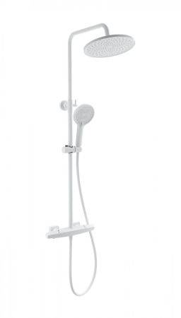 Душевая система с термостатом WONZON & WOGHAND NEO, Белый матовый (WW-B3045-A-MW), артикул WW-B3045-A-MW