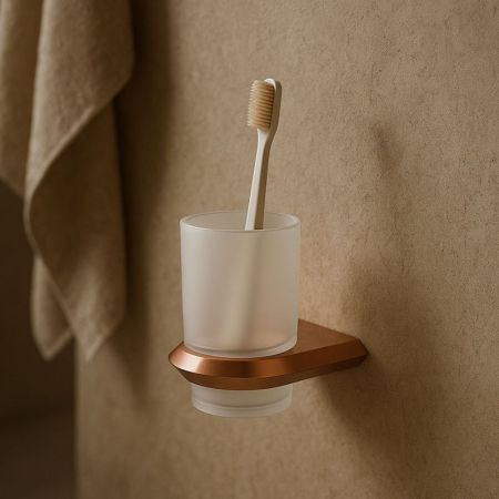 Стакан для ванной комнаты Knotlor SC103RB, бронза, артикул SC103RB