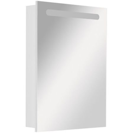 Зеркальный шкаф ROCA VICTORIA NORD 60,6 ZRU9000030 (подсветка, светильник, доводчики, белый глянец), шт, артикул ZRU9000030