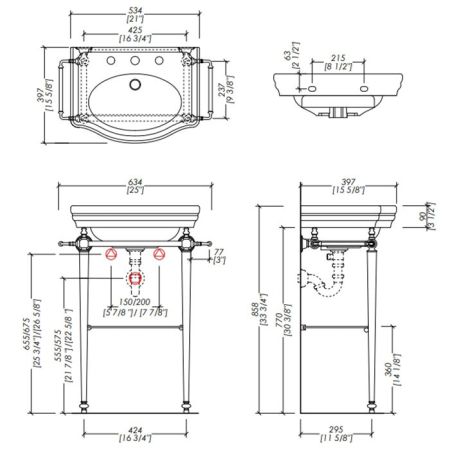 Devon New Etoile Раковина (50.3х40xh18 см) с 1 отверстием под смеситель, цвет белый, артикул IBLP1FNET