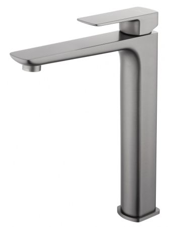 Смеситель для раковины высокий WONZON & WOGHAND EDGE, Темный графит (WW-88239003-BGM), артикул WW-88239003-BGM