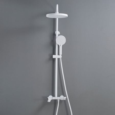 Душевая система Shevanik S4726C, белый