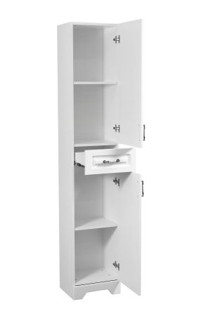 Шкаф-пенал "Кармела 36", ольха белая, артикул SP-00000191