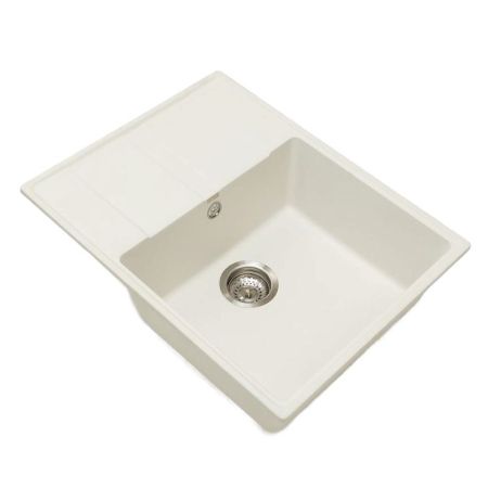 Кухонная мойка Grandex Aqua Topline 600311, белый