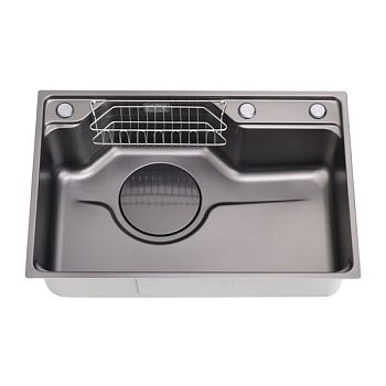 Мойка для кухни Fmark FSC7846Q, сатин