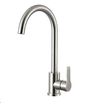 Смеситель для кухни FASHUN A54001, сатин