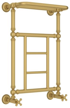 Полотенцесушитель водяной "Ренессанс 1452" 660х400 (Матовое ЗОЛОТО), артикул 032-0282-6640