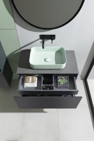 Тумба под раковину Allen Brau Infinity 85 1.21002.AM антрацит матовый, артикул 1.21002.AM