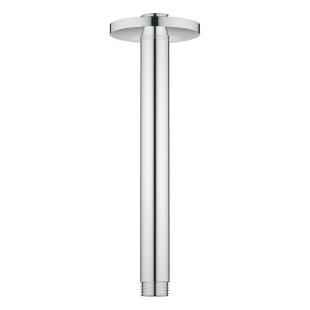 Потолочный душевой кронштейн GROHE New Tempesta, вынос 186 мм, хром (27559000), артикул 27559000