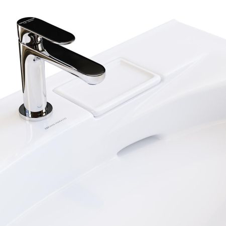 Раковина RIVA мебельная с крепежом 80, белая глянцевая, артикул RV.wb.80