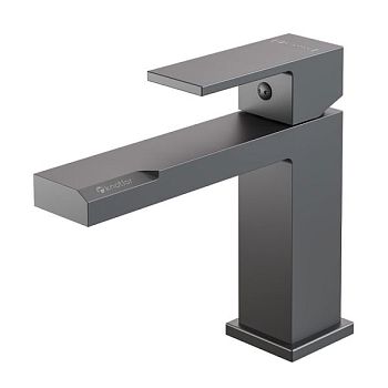 Cмеситель для раковины Knotlor KN-20/GM, оружейная сталь