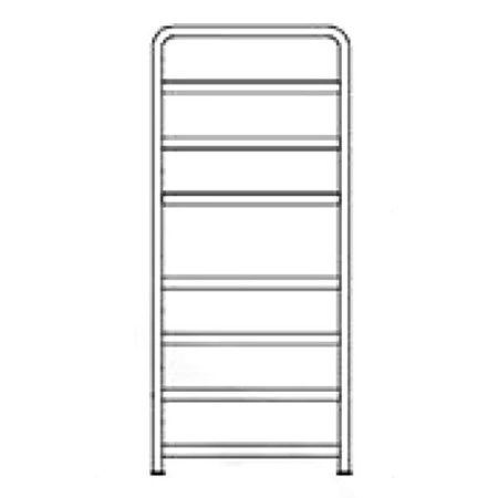 Электрический полотенцесушитель Grota Fiado 527х1200 Хром