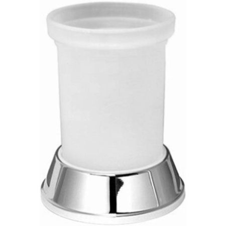 Стакан для зубных щеток WasserKRAFT Donau K-2428 Хром, артикул K-2428