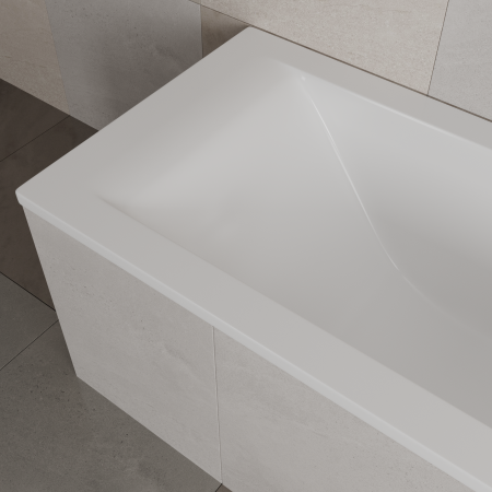 Ванна из литьевого мрамора Delice Diapason 1600х700