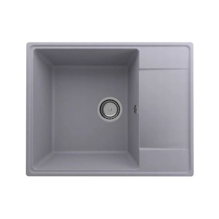 Кухонная мойка Ulgran Quartz Prima 605-05, бетон, артикул Prima 605-05