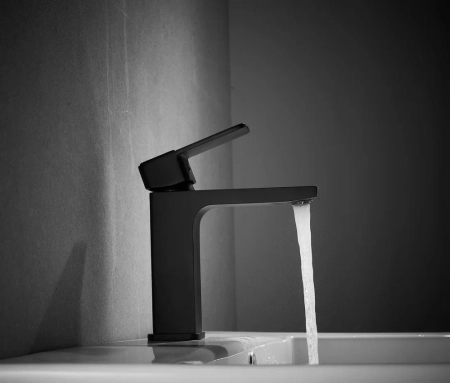 Смеситель для раковины Shevanik S9701H, черный, артикул S9701H