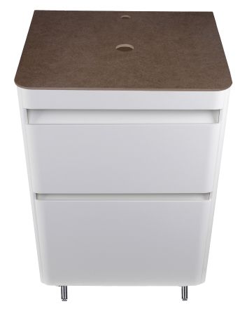 Столешница керамогранит под тумбу "Атлантика 60" MI03, цвет бежевый тёмный, артикул СС-00002232