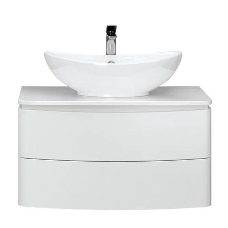 Тумба под раковину подвесная Velvex Luna tp.LUN.80.2Y, 80 см, артикул tp.LUN.80.2Y