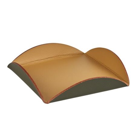 ADJ Подставка для сервировки, 25x25 см., цвет: горчичный/оливковый, артикул 0018.40/55