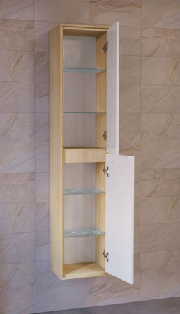 Шкаф пенал Raval Frame 35 подвесной Белый, артикул Fra.04.160/P/W