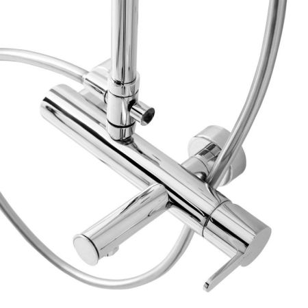 Душевая стойка CEZARES LEAF-CVDA-30, артикул LEAF-CVDA-30-L-SS