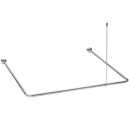 Карниз алюм. универсал.хром с потолочным креплением Карниз алюм. универсал.хром с потолочным креплением