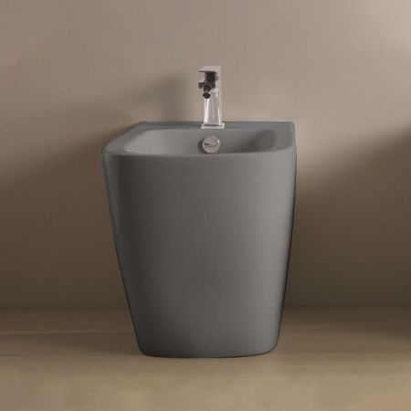 Artceram A16 Биде напольное 52,5х36хh42см, с 1 отв под смеситель, цвет: grigio oliva, артикул ASB002 15 00 grigio oliva *1