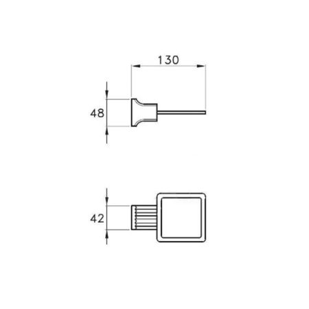 Stella Casanova Подстаканник настенный (без стакана) 1012 цвет: хром, артикул CS 10004 CR00