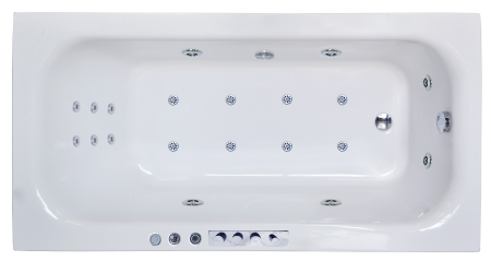 Гидромассажная ванна Royal Bath ACCORD DE LUXE 180х90х64