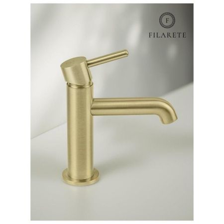 Смеситель для раковины FILARETE Roun FL5020MG, матовое золото