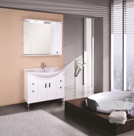 Тумба для умыв. "Меркурий 80" 2 ящ. подвес.  (ум. Фостер 80), артикул 209004