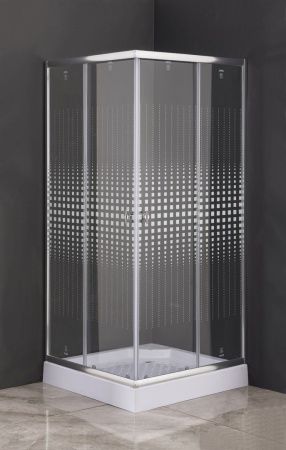 Уголок ZQ8111 душевой PARLY с поддоном