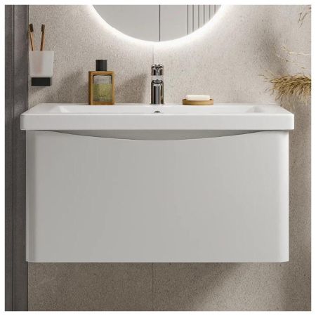 Тумба с раковиной напольная VIGO Glem  337-com, 80 см, артикул 337-com