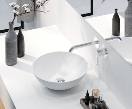 AQG Urban Flow Two, встраиваемый в стену однорычажный смеситель для раковины, цвет хром, артикул 01URF160CR