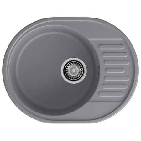Кухонная мойка GranFest QUARZ 58, темно-серый, артикул 58 темно-серый