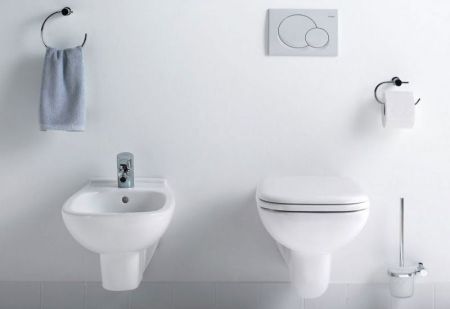 Унитаз, Duravit, D-Code, традиционный (с закрытым смывным краем), тип установки-подвесной, ширина, мм-350, глубина, мм-480, высота, мм-340, форма чаши-прямоугольная, выпуск-горизонтальный, без декора, материал-керамика, сиденье-в комплект не входит (приоб, артикул 22110900002