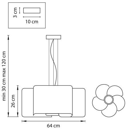 Люстра подвесная Pittore Lightstar 811154, артикул 811154