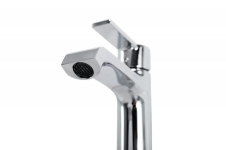 AURORA Смеситель для раковины без донного клапана, хром AURORA-LVM-CRM-W0, артикул AURORA-LVM-CRM-W0