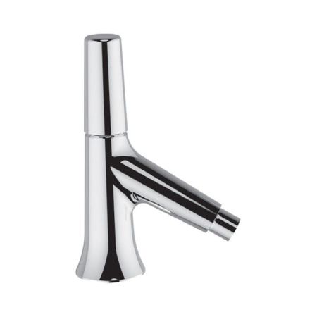 Смеситель для биде, Cisal, Vita, тип открывания воды-однорычажный, отверстия для монтажа-1, высота, мм-185, вынос излива, мм-96, цвет-Chrome, артикул VI00055421