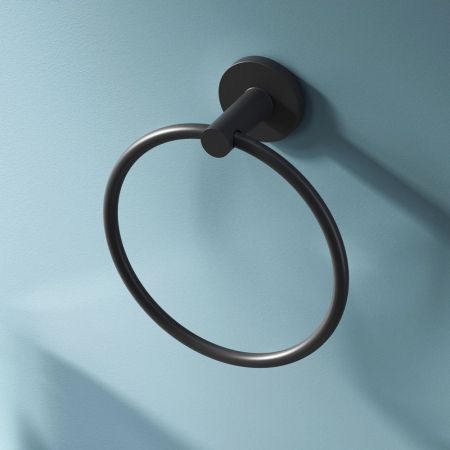 A85A34422 X-Joy, Кольцо для полотенец, черный, артикул A85A34422