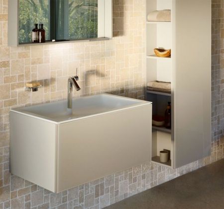 Тумба под раковину Keuco Plan 100 32972 180000 Кашемир, артикул 32972180000