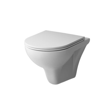 C901700SC Gem подвесной унитаз FlashClean с сиденьем микролифт, артикул C901700SC