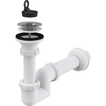 Сифон для раковины ALCAPLAST  A412-DN40 (белый), шт