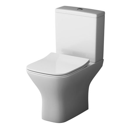 C908601SC Gem унитазкомпакт без ободка с сиденьем микролифт, артикул C908601SC