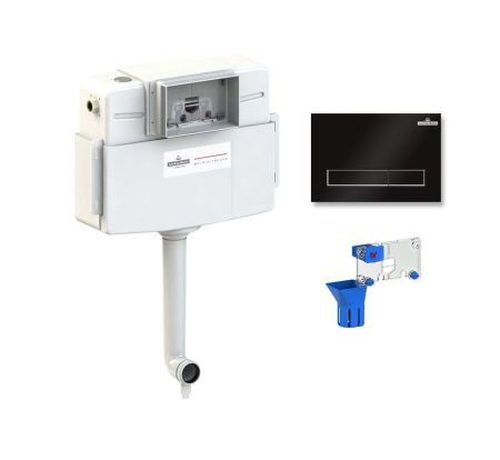 Комплект 3 в 1 бачка скрытого монтажа для приставного унитаза Lavinia Boho Relfix 77030057, артикул 77030057