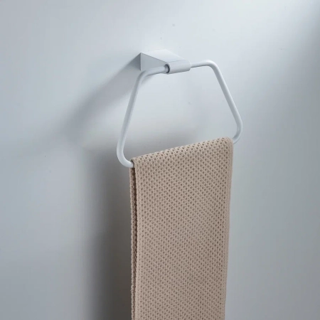 Кольцо для полотенец Shevanik SG5706C, белый, артикул SG5706C