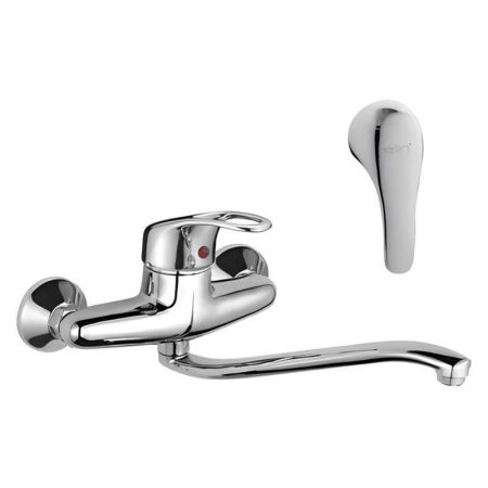 Смеситель для кухни настенный D-Lin D141411, хром, артикул D141411